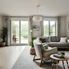 Virtual Home Staging: Einrichtungsvorschlag Wohnzimmer