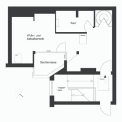Grundriss Dachgeschoss - SW