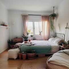 Virtual Home Staging: Einrichtungsvorschlag Schlafzimmer Eigentumswohnung Reinickendorf