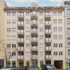 Wohngebäude 1-Zmmer-Apartment mit Balkon (Eigentumswohnung) in Berlin Friedrichshain
