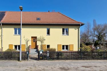 Straßenansicht Doppelhaushälfte Berlin Pankow