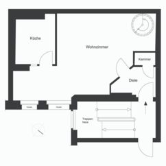 Grundriss Obergeschoss - SW