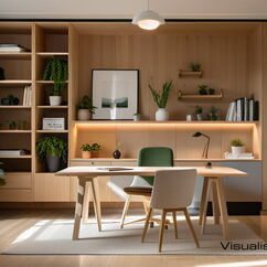 Virtual Home Staging: Modernisierungsvorschlag "Hobbyraum" für das Einfamilienhaus in Spandau