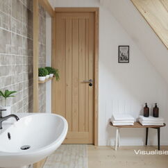Virtual Home Staging: Modernisierungsvorschlag "Gäste-WC" für das Einfamilienhaus in Spandau