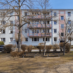 Vorderansicht Wohngebäude