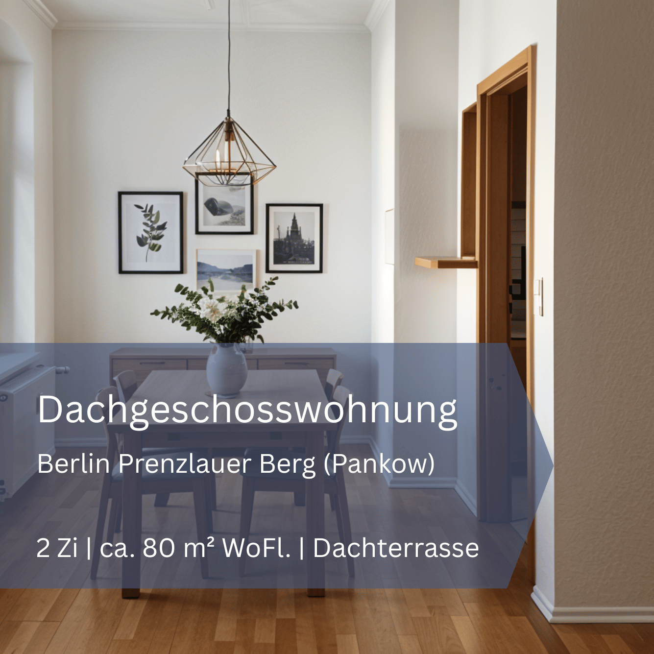 2-Zimmer-Eigentumswohnung mit Dachterrasse in Berlin Prenzlauer Berg
