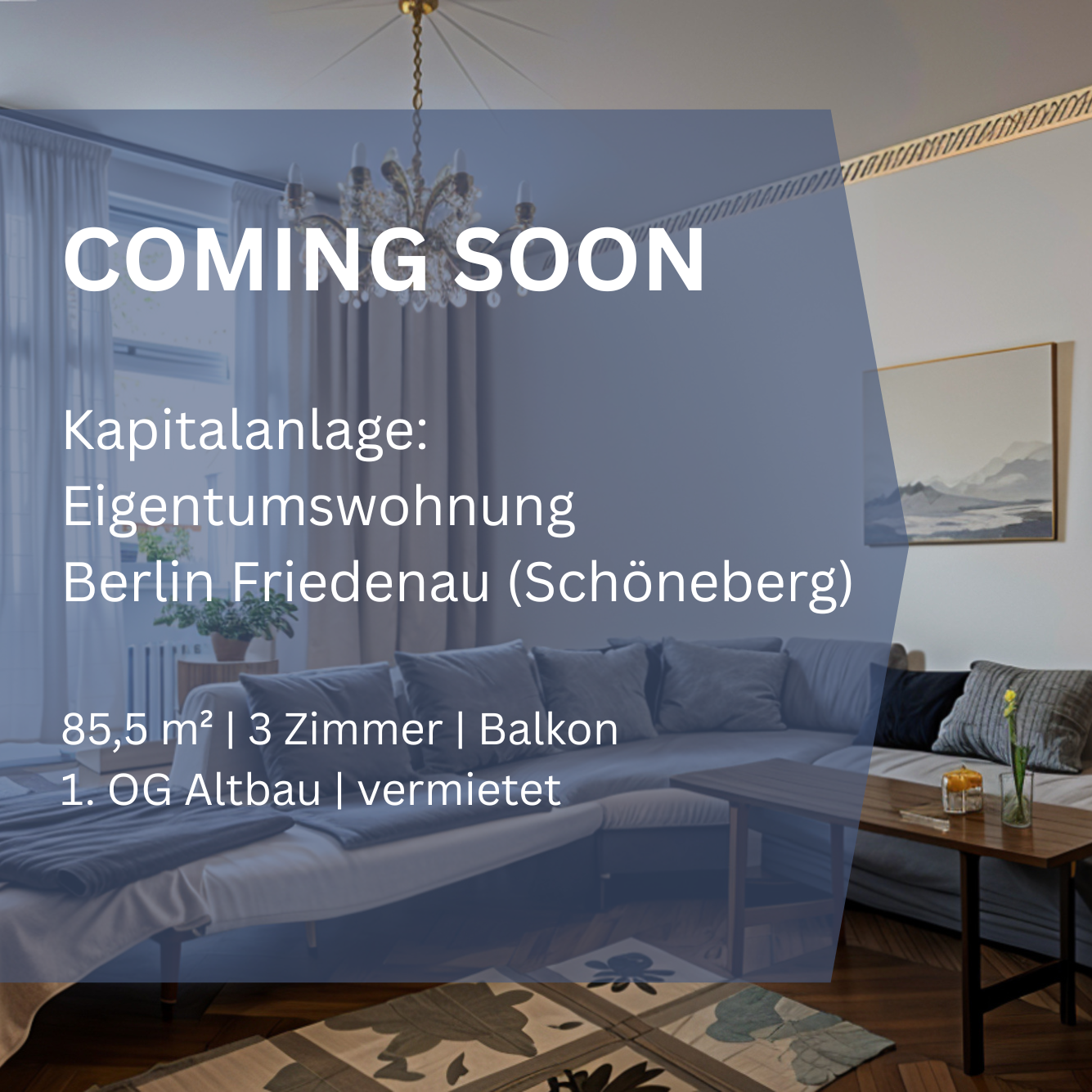 Ankündigung Immobilienverkauf